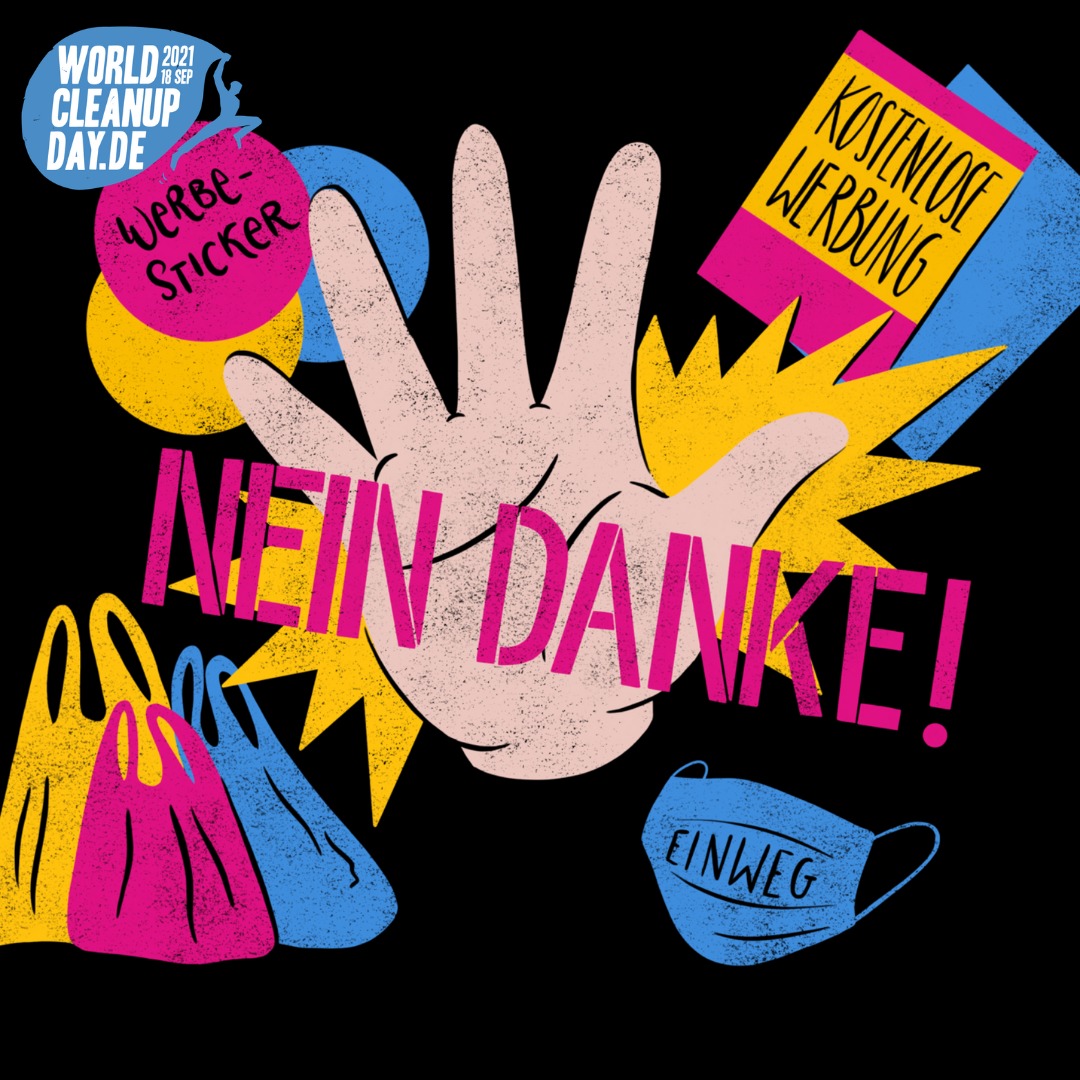 Wcd Nein Danke Schwarz Quadrat Mit Logo